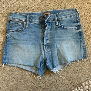 Mother denim shorts